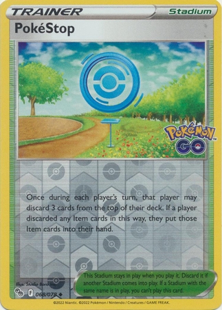 PokeStop - 068/078 - Uncommon Reverse Holo