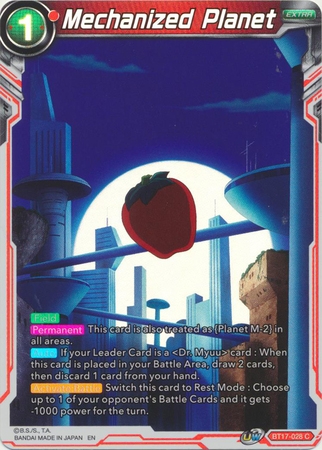 Mechanized Planet - BT17-028 - Common Foil