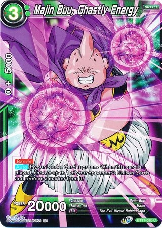 Majin Buu, Ghastly Energy - BT11-070 - Foil Common