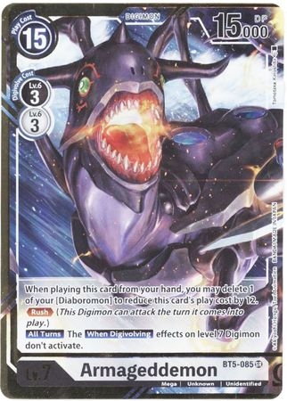 Armageddemon (Alternate Art) - BT5-085 - Super Rare