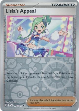 Lisia's Appeal - 179/191 - Uncommon Reverse Holo