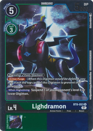 Lighdramon - BT8-053 R - Rare