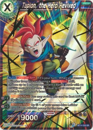 Tapion, the Hero Revived - BT14-033 - Super Rare