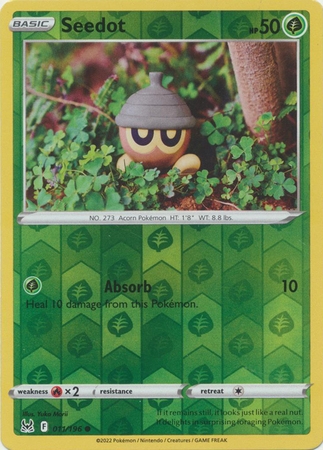 Seedot - 011/196 - Common Reverse Holo