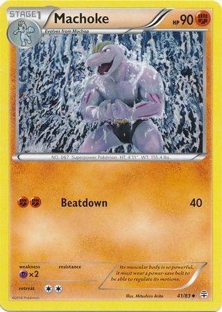 Machoke - 41/83 - Uncommon