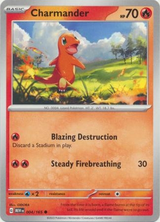 Charmander - 004/165 - Common