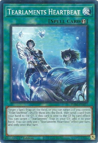 Tearlaments Heartbeat - DABL-EN057 - Common 1st Edition