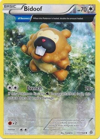 Bidoof - 117/160 - Uncommon