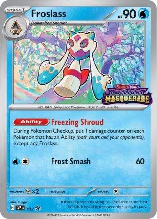 Froslass - SVP117 - Prerelease Promo