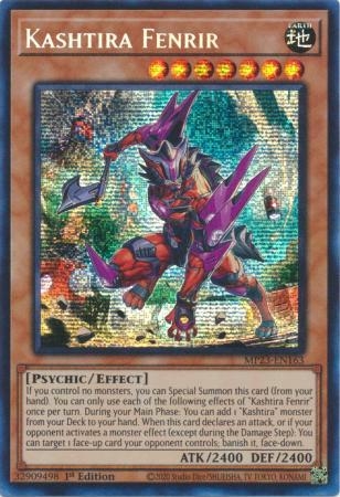 Kashtira Fenrir - MP23-EN163 - Prismatic Secret Rare 1st Edition