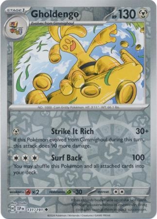Gholdengo - 131/191 - Uncommon Reverse Holo