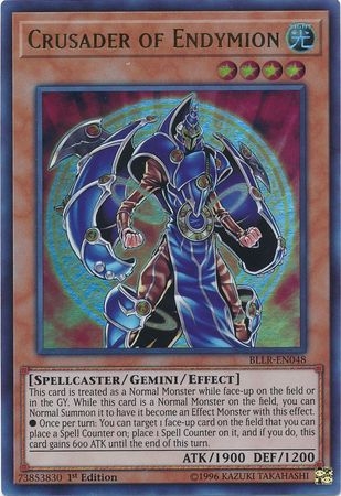 Crusader of Endymion - BLLR-EN048 - Ultra Rare 1st Edition