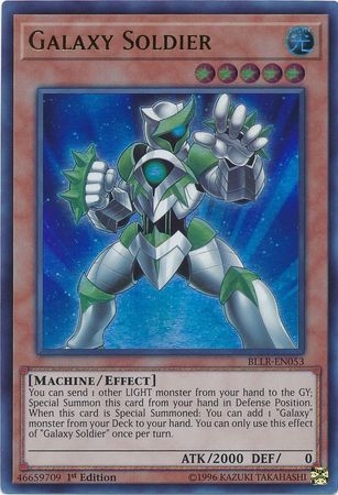 Galaxy Soldier - BLLR-EN053 - Ultra Rare 1st Edition