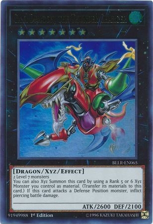 Gaia Dragon, the Thunder Charger - BLLR-EN065 - Ultra Rare 1st Edition