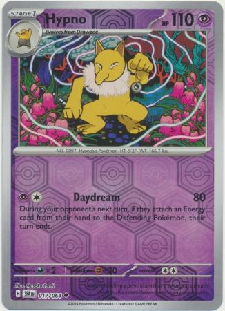 Hypno - 017/064 - Uncommon Reverse Holo