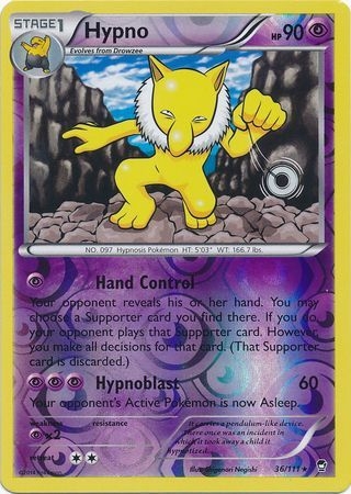 Hypno - 36/111 - Rare Reverse Holo