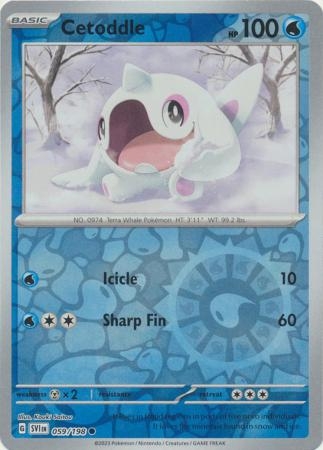 Cetoddle - 059/198 - Common Reverse Holo