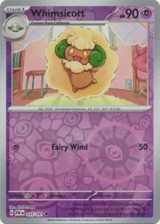 Whimsicott - 035/091 - Uncommon Reverse Holo