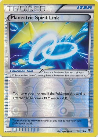 Manectric Spirit Link - 100/119 - Uncommon Reverse Holo