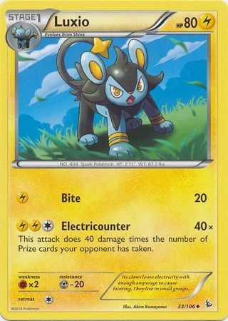 Luxio - 33/106 - Uncommon