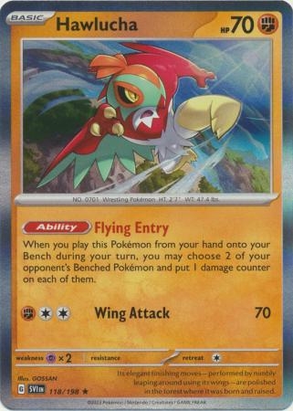 Hawlucha - 118/198 - Holo Rare