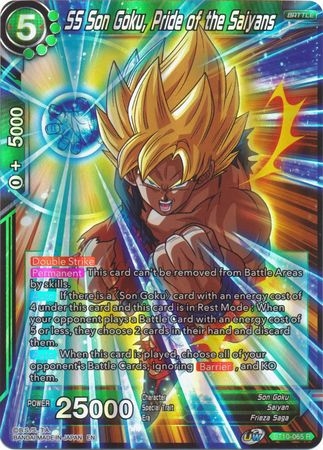 SS Son Goku, Pride of the Saiyans - BT10-065 - Rare Foil