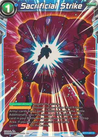 Sacrificial Strike - BT17-057 - Common Foil