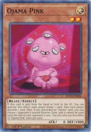 Ojama Pink - BLVO-EN036 - Common 1st Edition