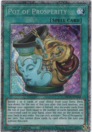 Pot of Prosperity - BLVO-EN065 - Starlight Rare 1st Edition