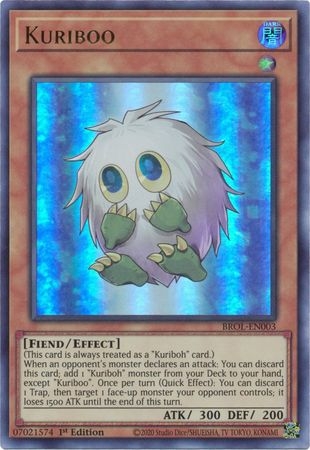 Kuriboo - BROL-EN003 - Ultra Rare 1st Edition