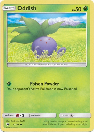 Oddish - 4/147 - Common