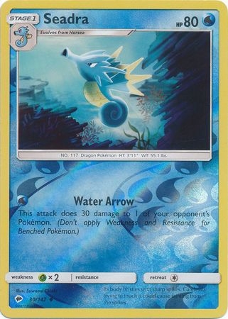 Seadra - 30/147 - Uncommon Reverse Holo