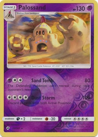 Palossand - 62/147 - Holo Rare Reverse Holo