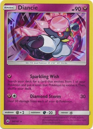 Diancie - 94/147 - Holo Rare