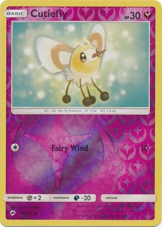 Cutiefly - 95/147 - Common Reverse Holo