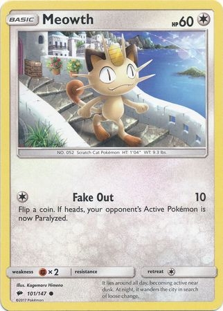 Meowth - 101/147 - Common