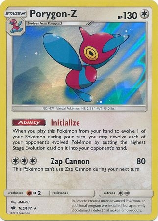 Porygon-Z - 105/147 - Holo Rare