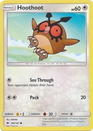 Hoothoot - 106/147 - Common