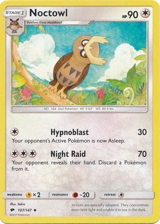 Noctowl - 107/147 - Uncommon