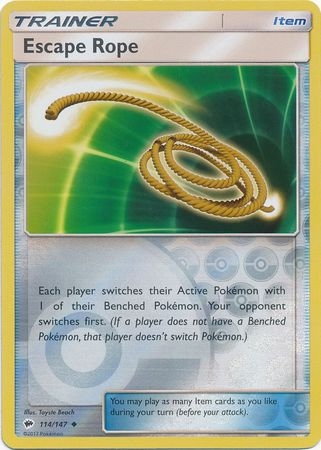 Escape Rope - 114/147 - Uncommon Reverse Holo