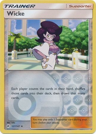 Wicke - 127/147 - Uncommon Reverse Holo