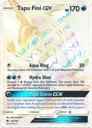 Tapu Fini GX - 152/147 - Hyper Rare