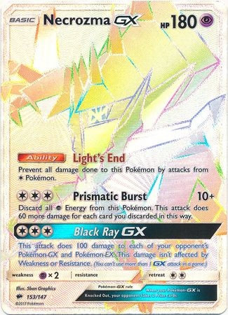 Necrozma GX - 153/147 - Hyper Rare