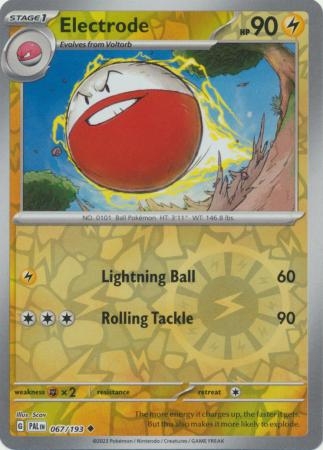 Electrode - 067/193 - Uncommon Reverse Holo