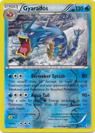 Gyarados - 23/83 - Rare Reverse Holo