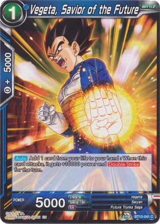 Vegeta, Savior of the Future - BT10-041 - Common