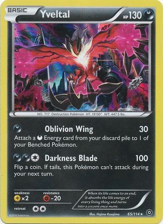 Yveltal - 65/114 - Holo Rare