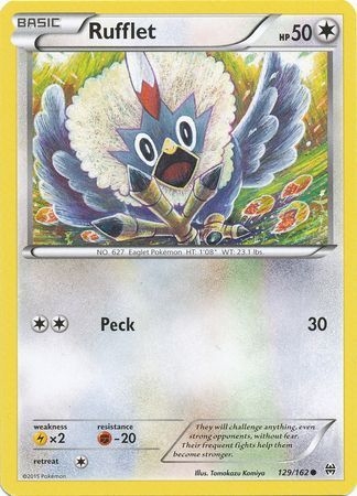 Rufflet - 129/162 - Common