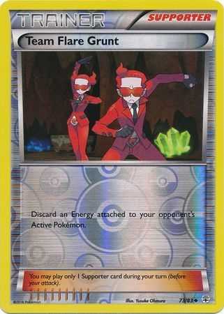 Team Flare Grunt - 73/83 - Uncommon Reverse Holo