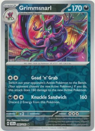 Grimmsnarl - 096/142 -Reverse Holo Rare